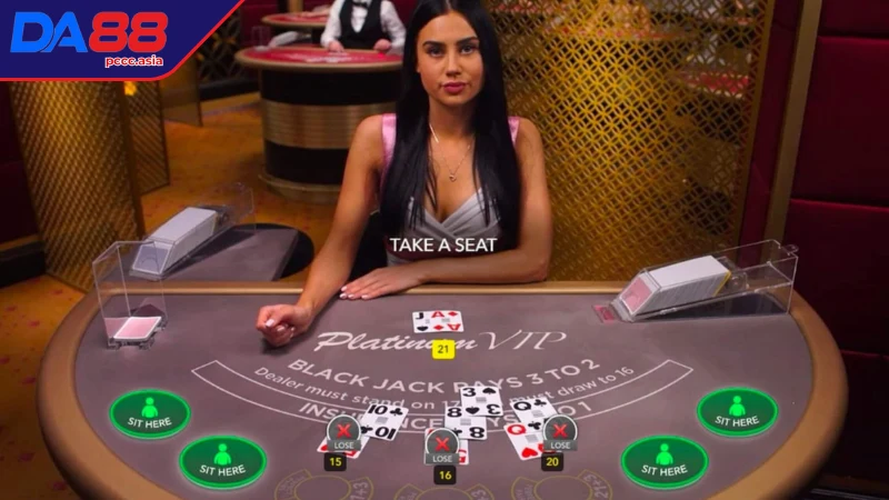 Cách chơi Blackjack live DA88 chi tiết Cách chơi Blackjack live DA88 chi tiết