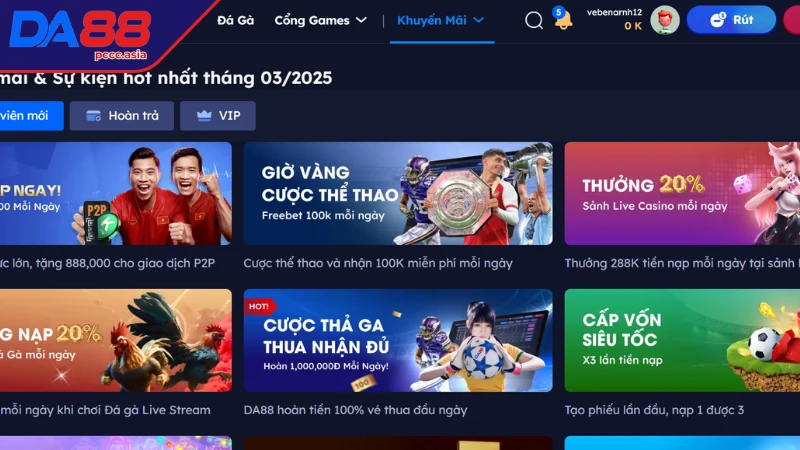 Điều kiện cơ bản để người chơi nhận thưởng khuyến mãi DA88 Điều kiện cơ bản để người chơi nhận thưởng khuyến mãi DA88