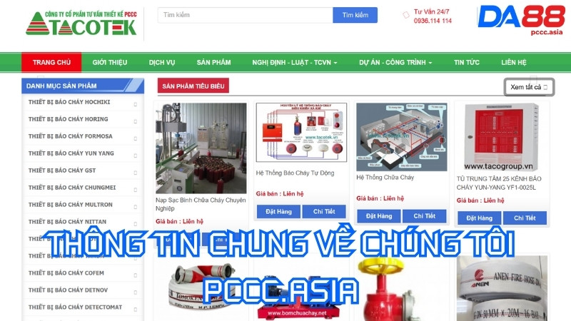 Đôi nét về chúng tôi PCCC.ASIA Đôi nét về chúng tôi PCCC.ASIA