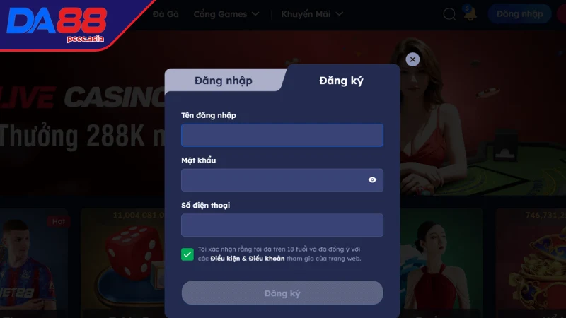 Những lưu ý cần nhớ khi tiến hành đăng ký DA88 Những lưu ý cần nhớ khi tiến hành đăng ký DA88