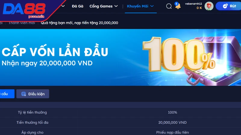 Một số lợi ích quan trọng khi tham gia khuyến mãi DA88 Một số lợi ích quan trọng khi tham gia khuyến mãi DA88