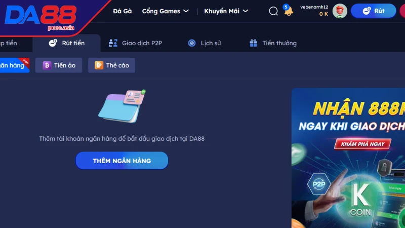 Những điều kiện cơ bản cần đáp ứng để rút tiền DA88 Những điều kiện cơ bản cần đáp ứng để rút tiền DA88